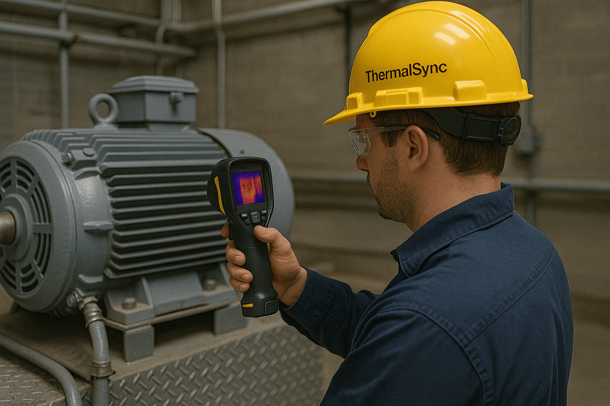 ThermalSync data analysis on laptop